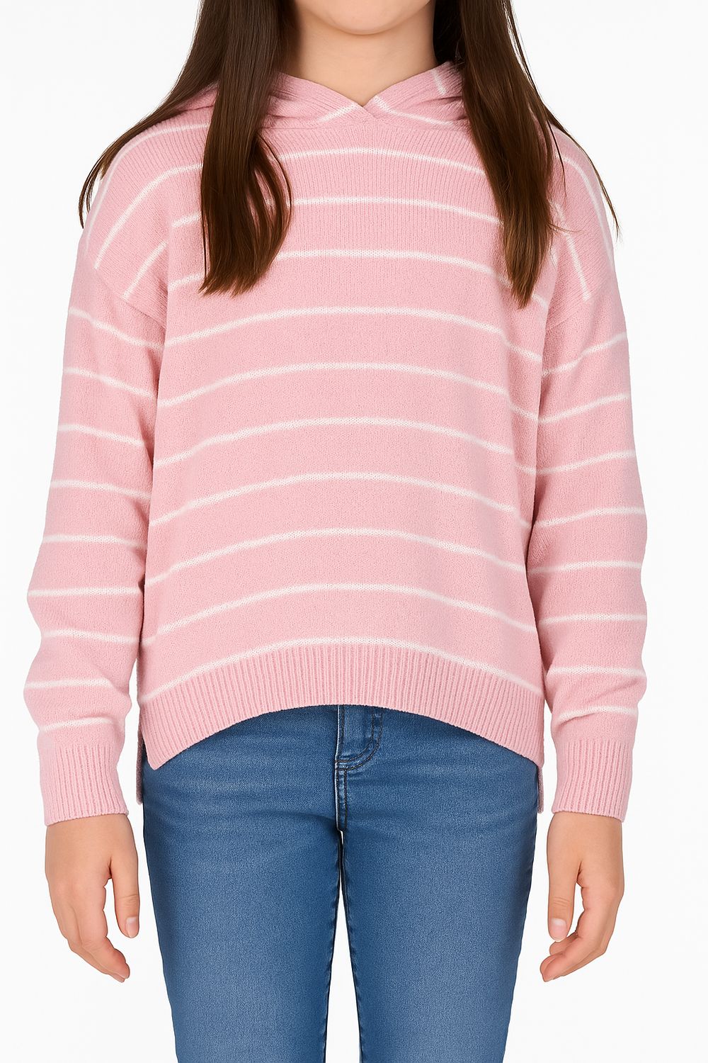 DKNY Youth Pink Plush Sweater
