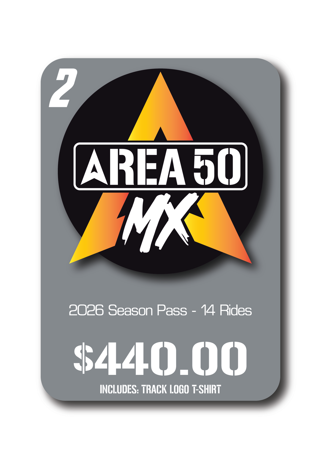 #2 - 2026 14 DAY - SEASON PASS