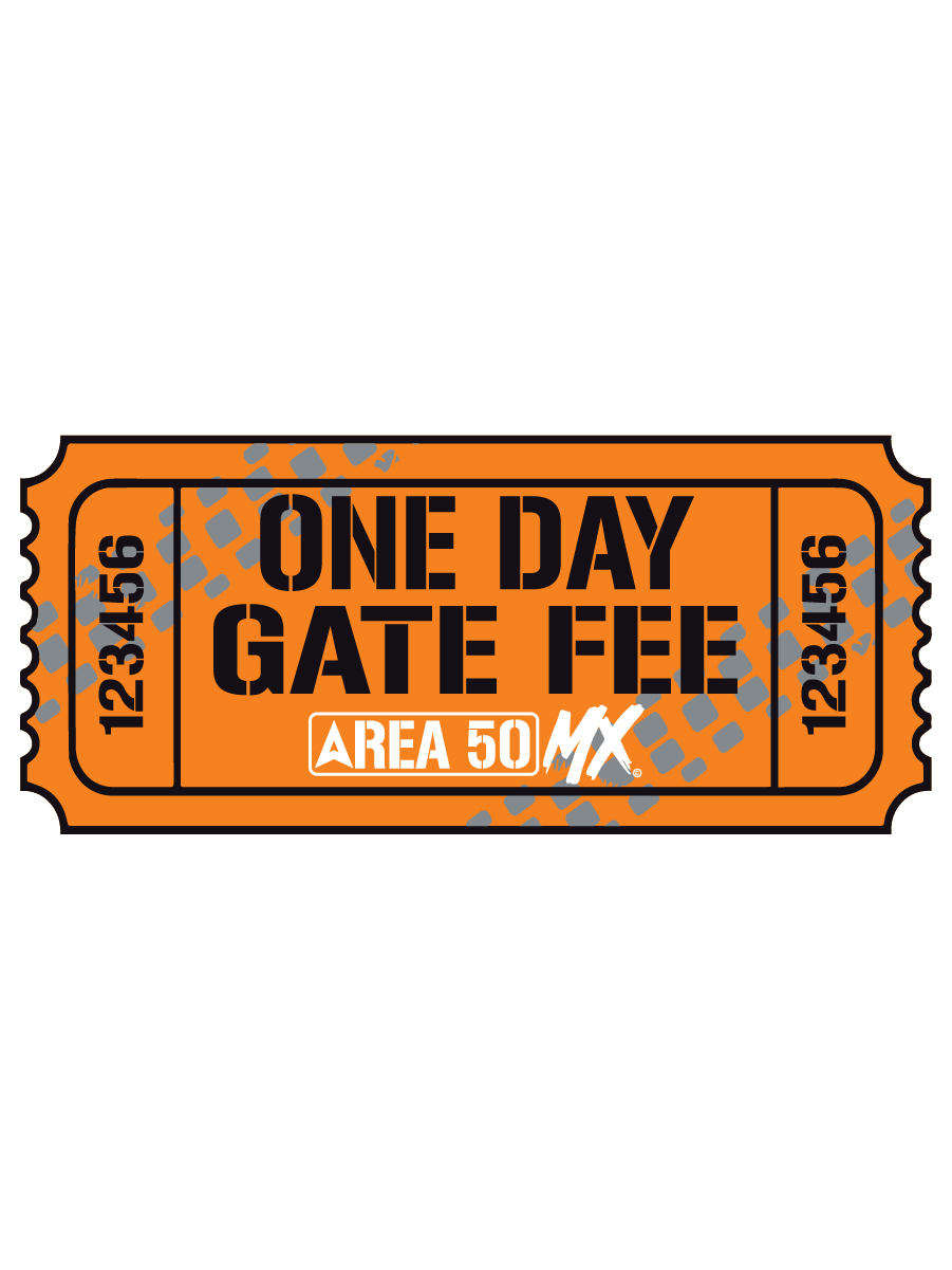 1 DAY GATE FEE