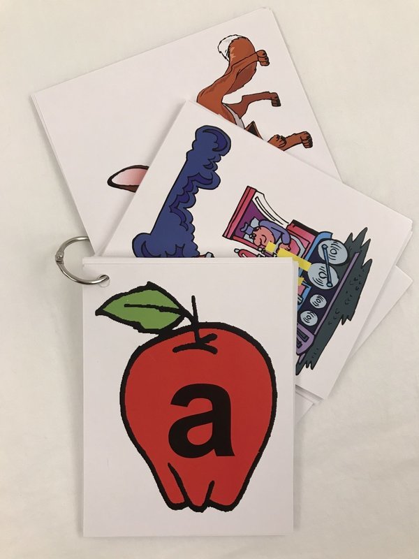 Right Brain Phonics Cards