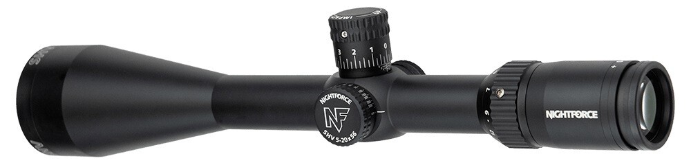 Nightforce Optics - SHV 5-20x56 MOAR - 20MOA Non Illuminated