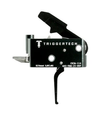 TriggerTech AR15 Adaptable PVD Flat Trigger 2.5 - 5.0 lbs