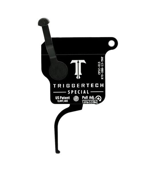 TriggerTech Rem 700 Special PVD Black Flat Trigger (No Bolt Release) 1.0 - 3.5 lbs