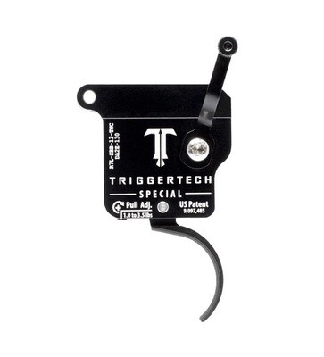 TriggerTech Rem 700 Special Left Hand PVD Black Curved Trigger (No Bolt Release) 1.0 - 3.5lbs