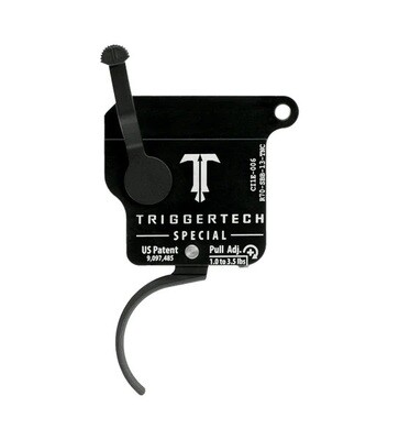 TriggerTech Rem 700 Special PVD Black Curved Trigger (No Bolt Release) 1.0 - 3.5 lbs