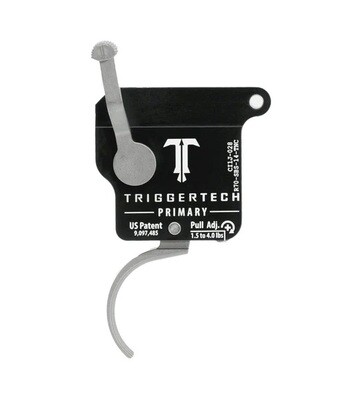 TriggerTech Rem 700 Primary Stainless Curved Trigger (No Bolt Release) 1.5 - 4.0 lbs