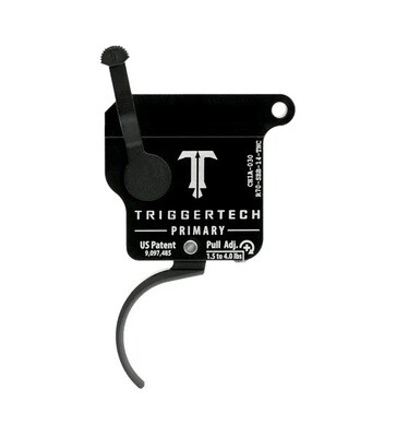TriggerTech Rem 700 Primary PVD Black Curved Trigger (No Bolt Release) 1.5 - 4.0 lbs