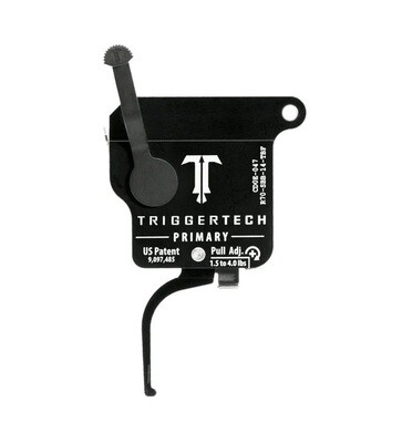 TriggerTech Rem 700 Primary Black Flat Trigger 1.5 - 4.0 lbs
