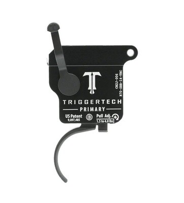 TriggerTech Rem 700 Primary PVD Black Curved Trigger 1.5 - 4.0 lbs