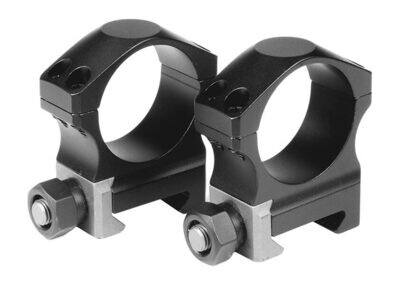 Nightforce X-Treme Duty Ultralite 30mm Titanium / Alloy Scope Ring Set - Low (.885") - 4 Screw