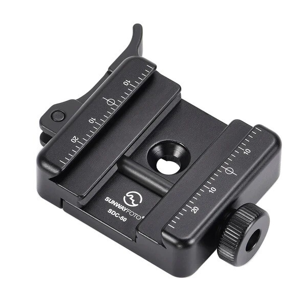 Sunwayfoto SDC-50 Dual Purpose Clamp - ARCA & Picatinny