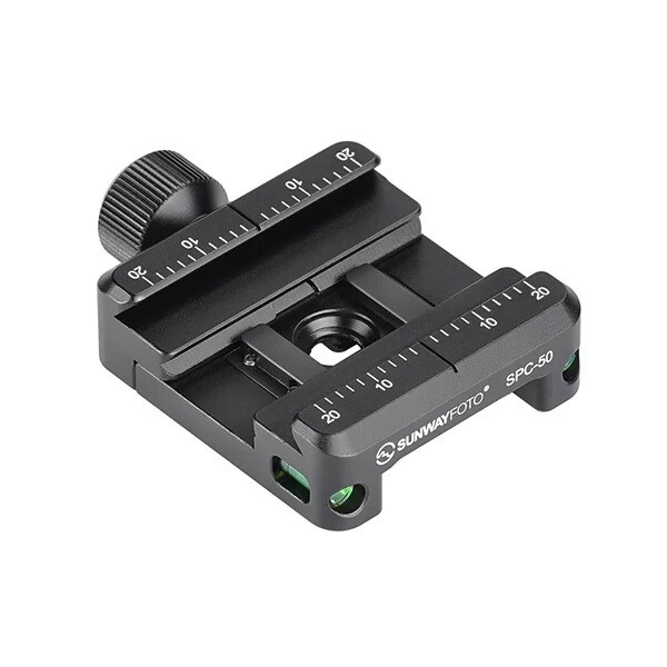 Sunwayfoto SPC-50 Dual Purpose Clamp - ARCA & Picatinny