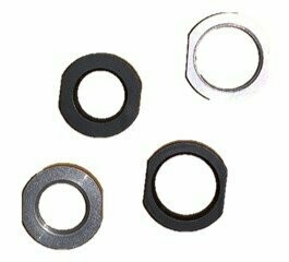 Precision Muzzle Brake - 1/2-28 MBN Jam Nut - Black Cerakote