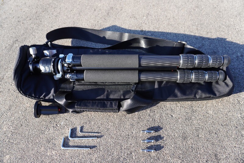 "THOROFARE" - Ultralight - Carbon Fiber Tripod by Little Crow Gunworks