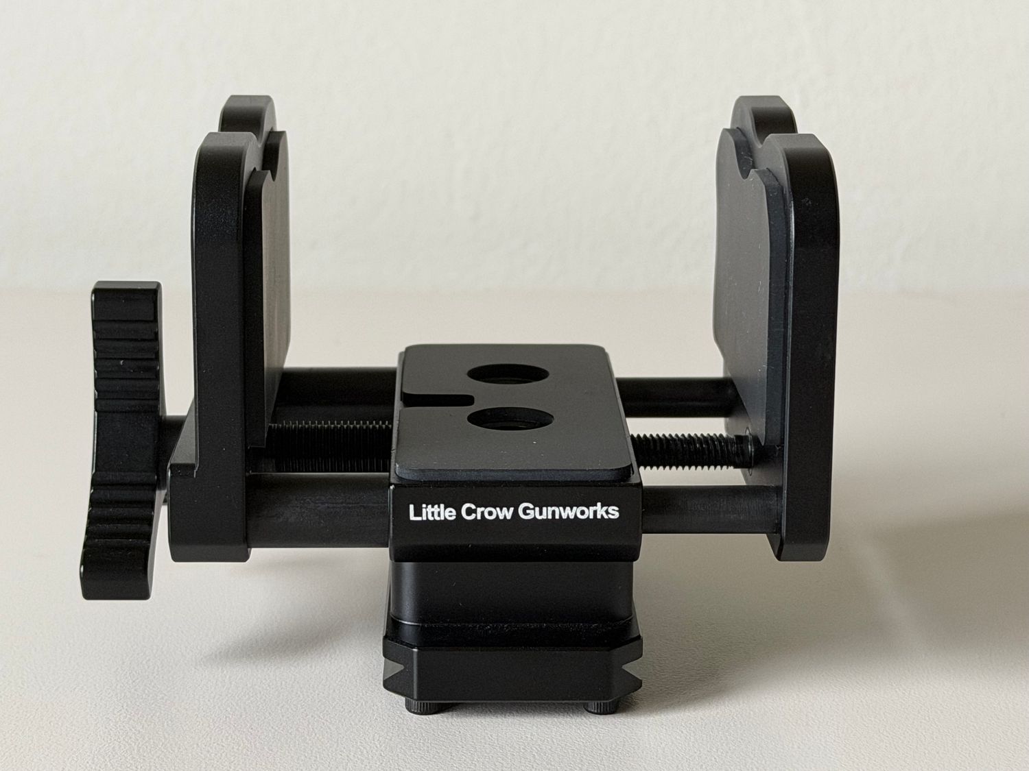 Little Crow Gunworks padded rifle saddle clamp