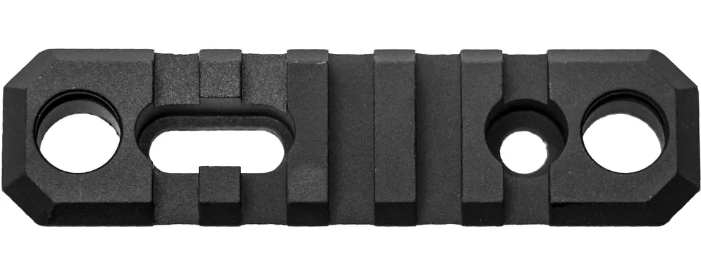 3.1 inch Picatinny Rail W/QD Cups - 5 Slot - Grovtec 3.1 inch Picatinny Rail W/QD Cups - 5 Slot - Grovtec