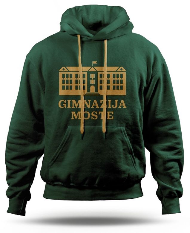 Hoodie Gimnazija Moste - moški