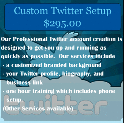 Custom Twitter Setup
