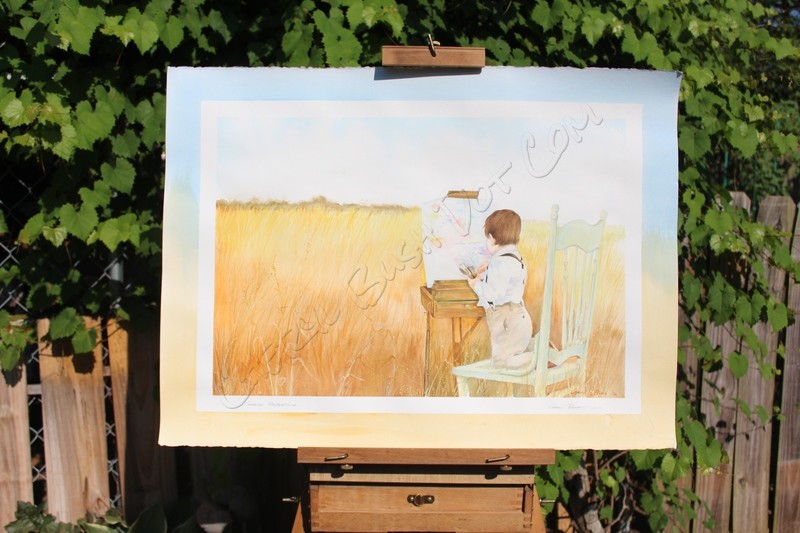 Gabriel's Masterpiece - Original Painting