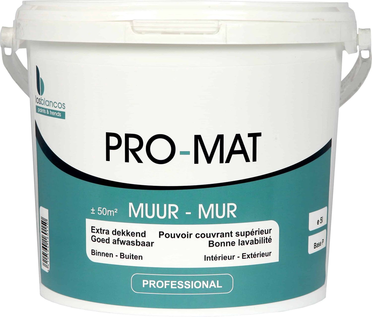 STRAIK Finisher Pro Mat, Base: W, Hoeveelheid: 1 Liter