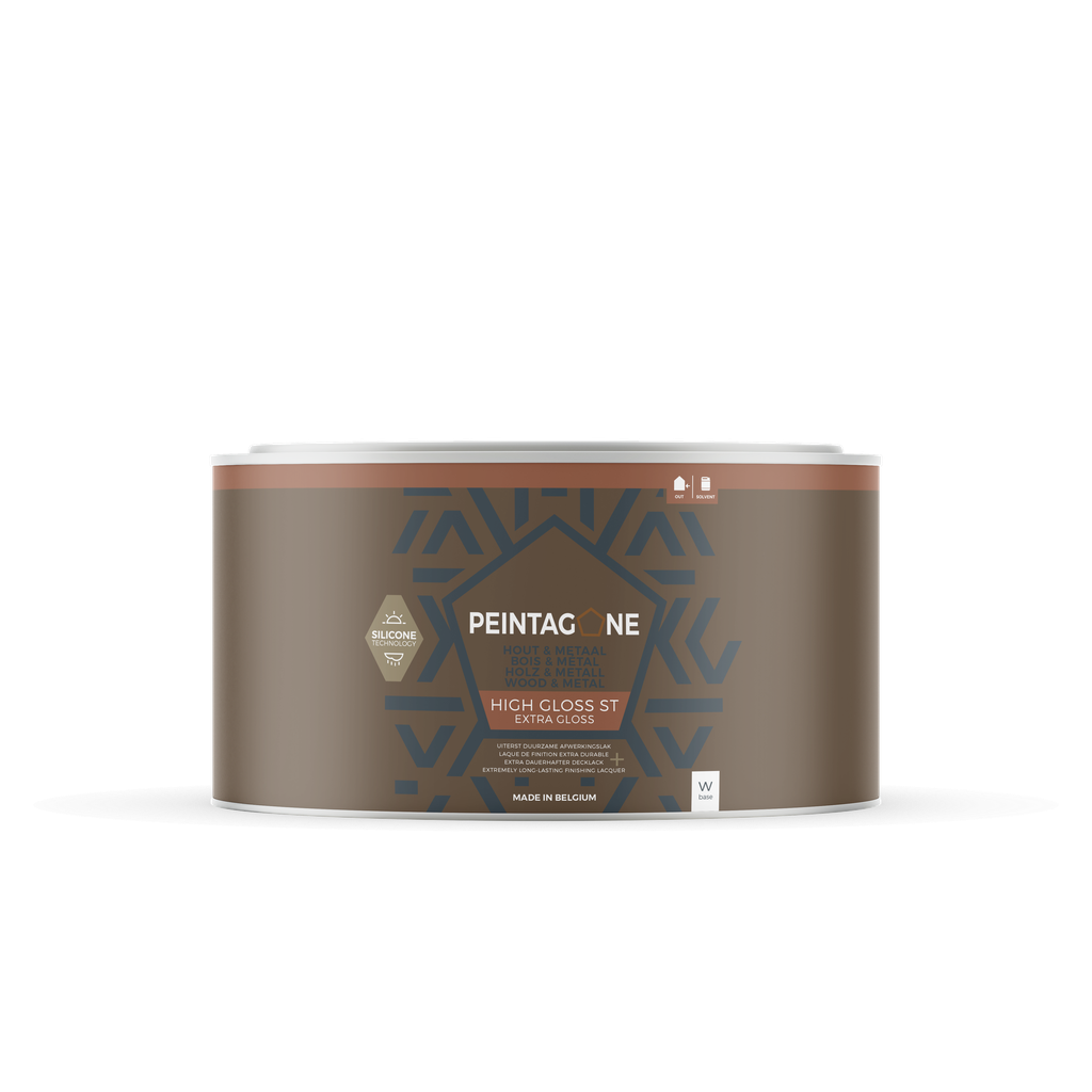 High Gloss SB, Base: W, Hoeveelheid: 0.5 Liter