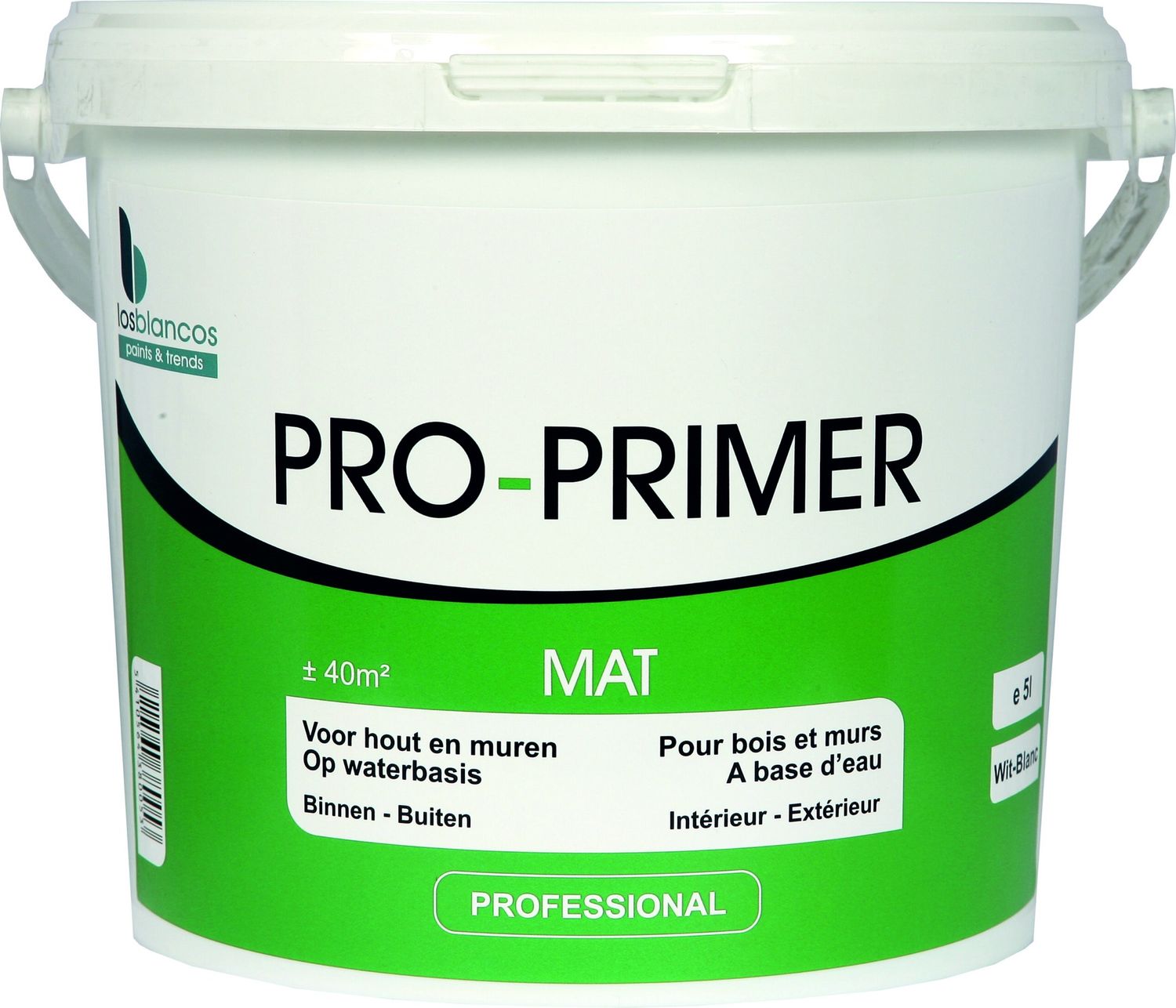 STRAIK Muurprimer Wit, Hoeveelheid: 1 Liter