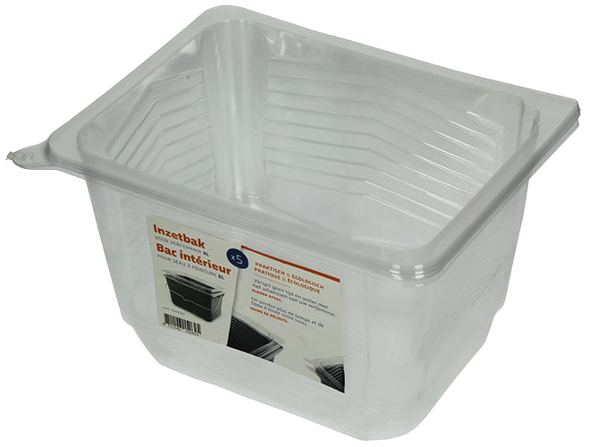 Inliner verfemmer (5 stuks), Inhoud: 8 Liter