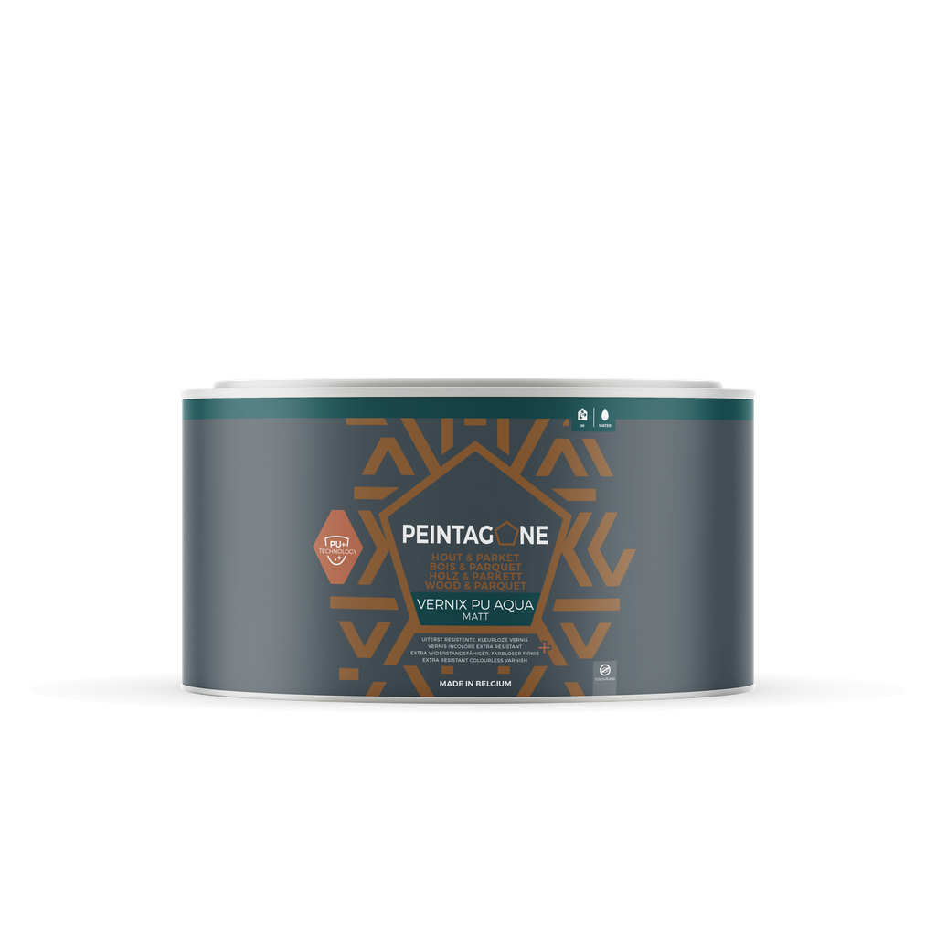 Vernix Aqua PU Matt, Hoeveelheid: 0.5 Liter