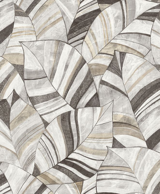 Serenity - Native Leaves Greige SY27560