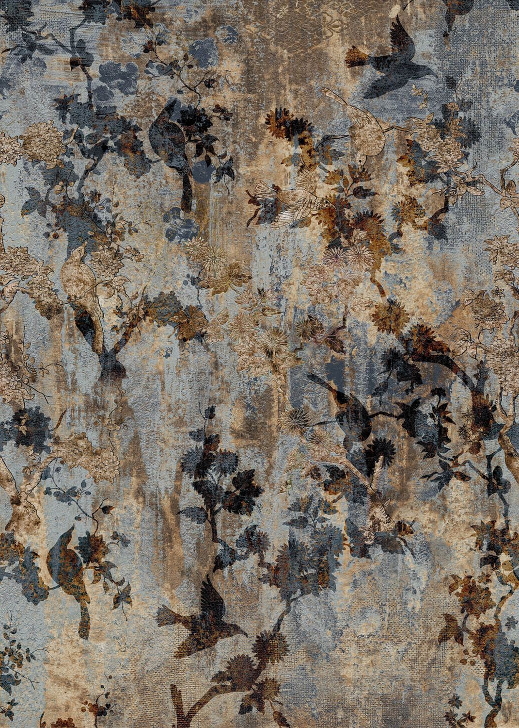 Enjoy Life - Industrial Nature Mountain Spring 200x280cm INK8248