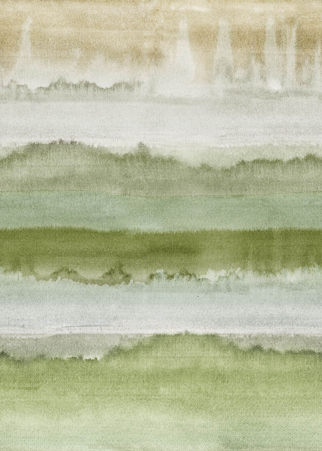 Enjoy Life - Natures Gradient Green 200x280cm INK8233