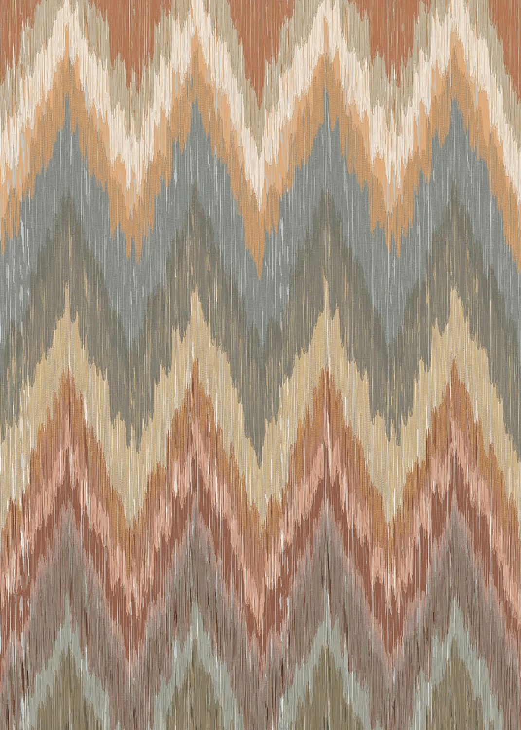 Enjoy Life - Flame Stitched Wall Multi 200x280cm INK8227