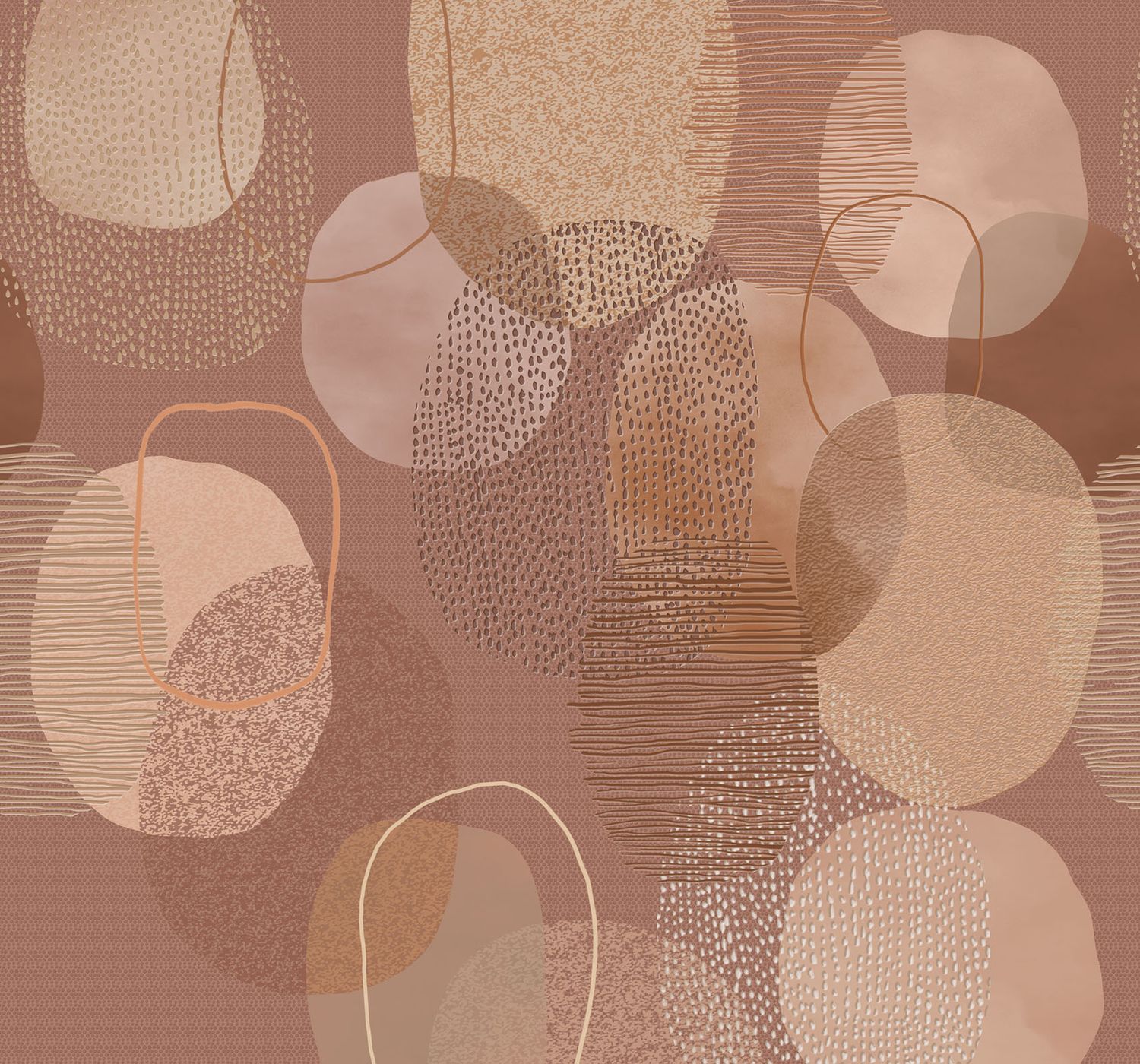 Enjoy Life - Love the Boho Life Mocha Mousse 300x280cm INK8235