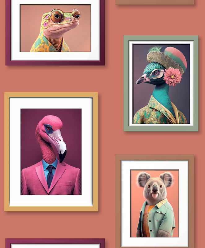 Artifice- lijstjes/dieren terra/multi M761-05