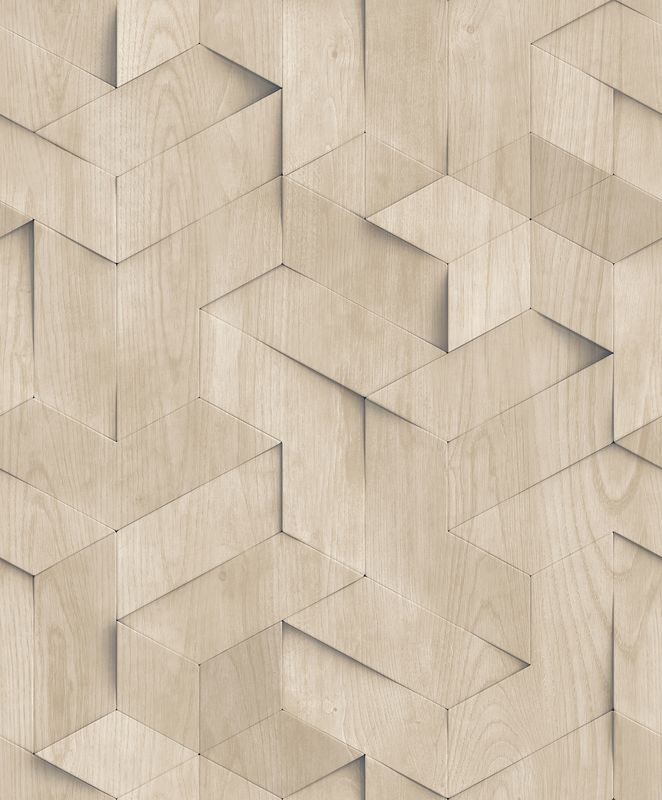 Brut- hout 3D beige M744-07