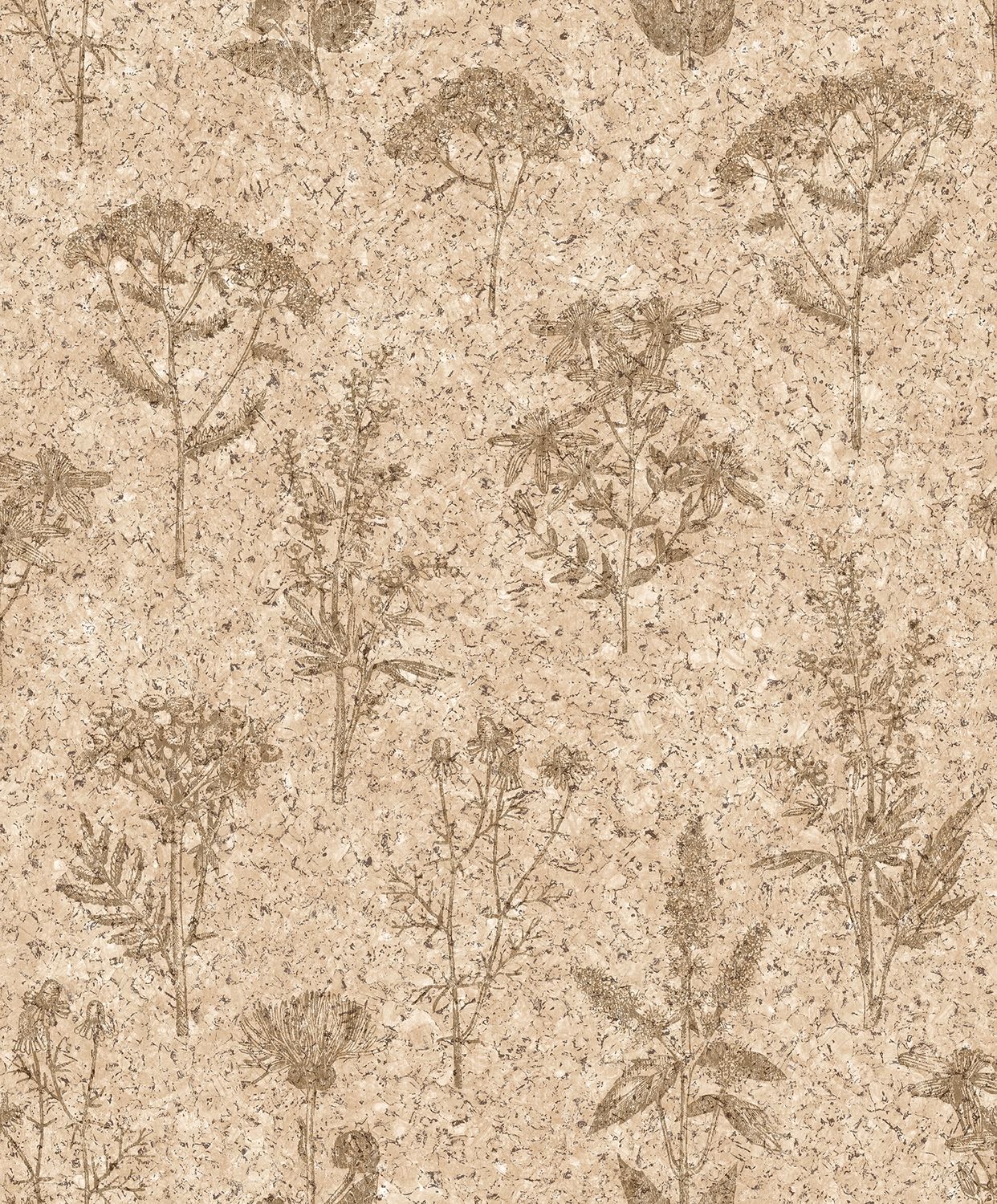 Brut- kurk/bloem beige M783-07