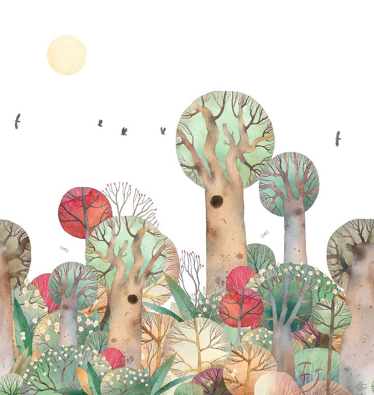Cute Walls- Wonder Forest 265x280cm CW6049-1