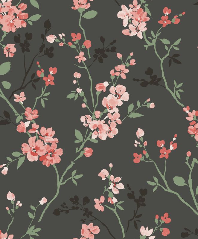 Omura- Jasmin zwart/roze/groen A70001