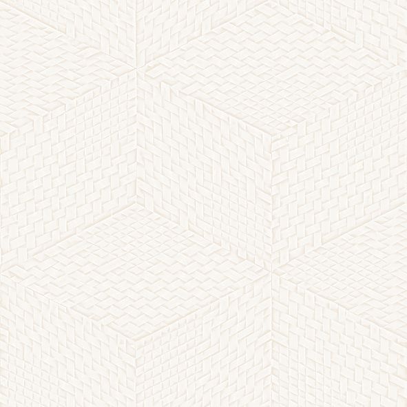 Exclusive Threads Cube Stitch White TP422951