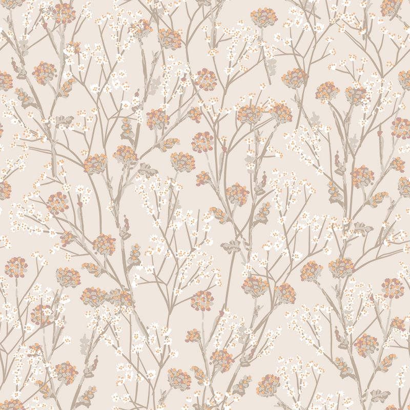 Flora- bloesem beige M880.07