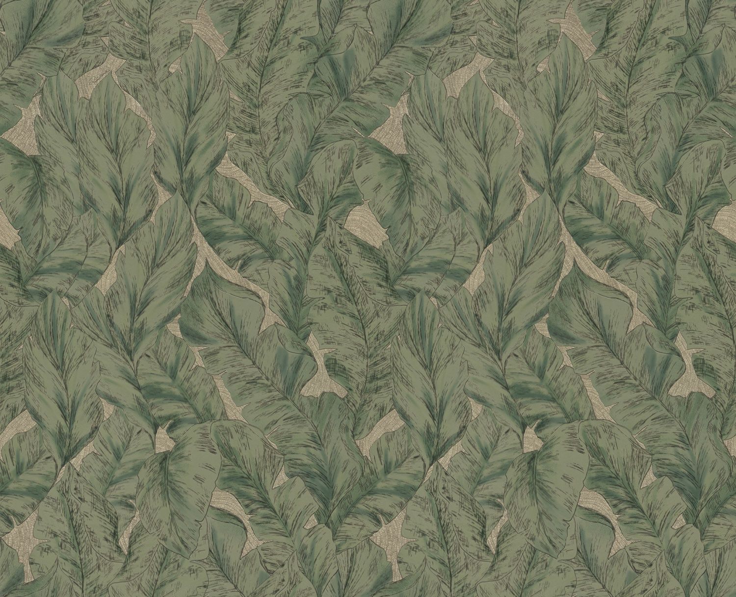 Roberto Cavalli 9- bladeren grn/bei 21077