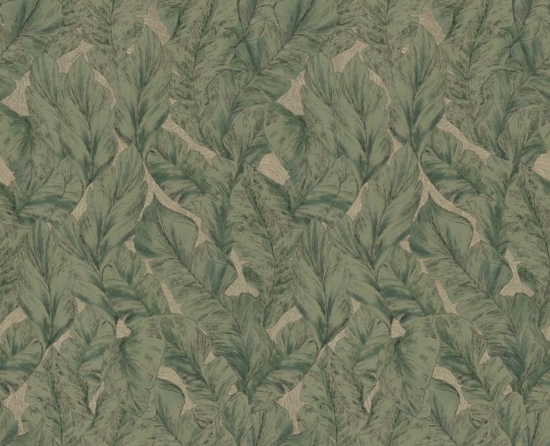 Roberto Cavalli 9- bladeren grn/bei 21077