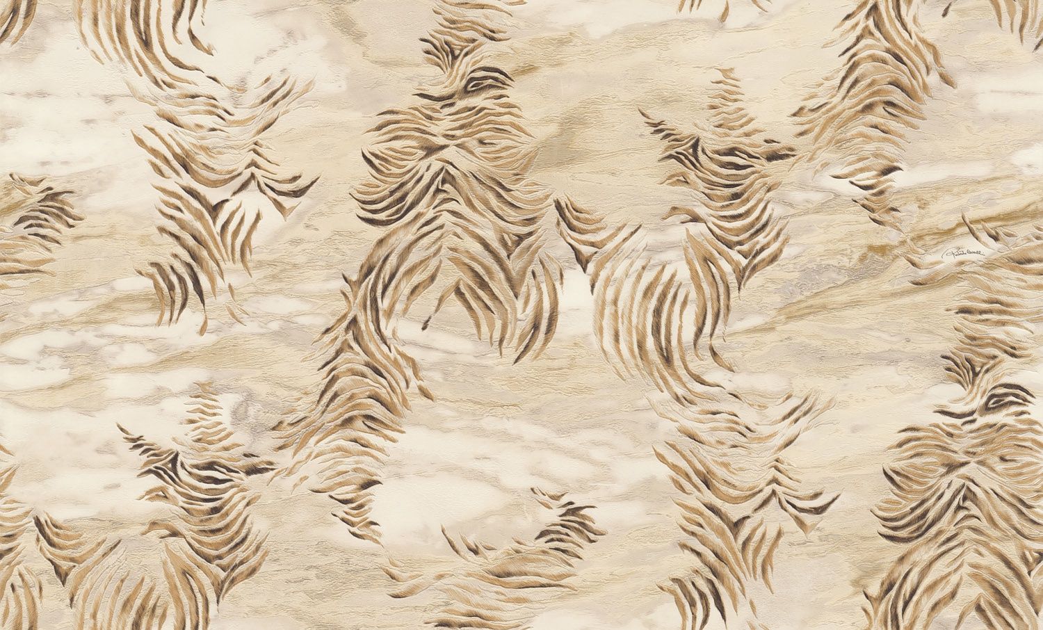 Roberto Cavalli 9- zebra beige 21014