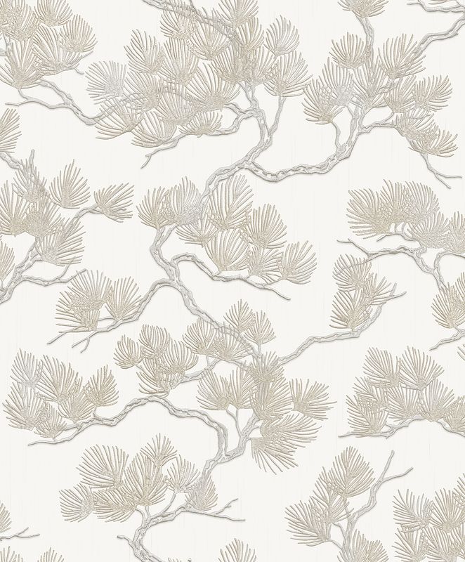 Bestsellers 1 Wall Fabric/BS1 pine tree white WF121011 Bestsellers 1 Wall Fabric/BS1 pine tree white WF121011