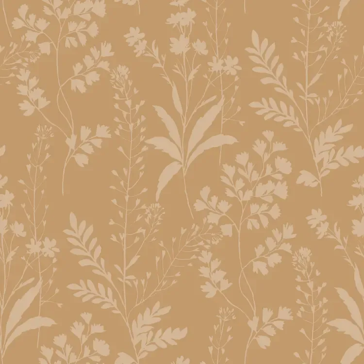 Botanique- Wild Flowers oker M528-02 Botanique- Wild Flowers oker M528-02