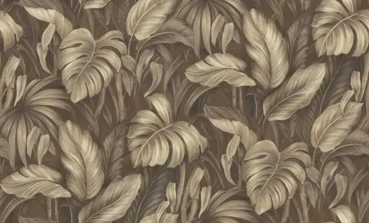 FC Voyage- bladeren bruin DB73720