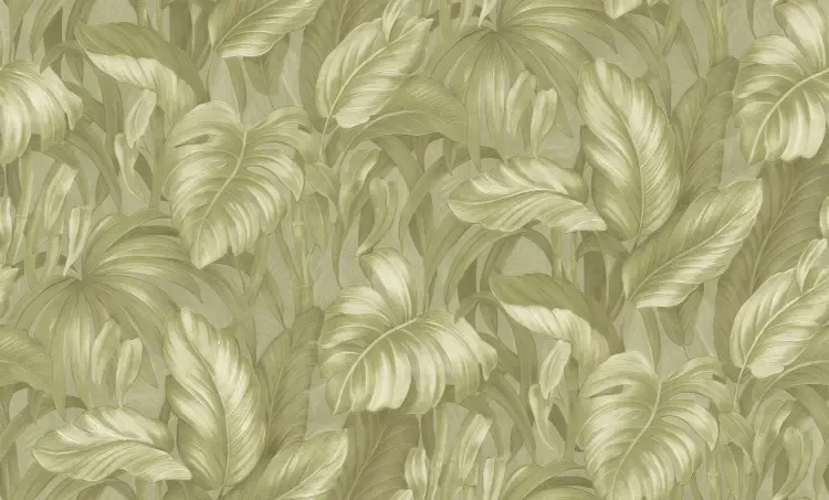 FC Voyage- bladeren groen DB73721