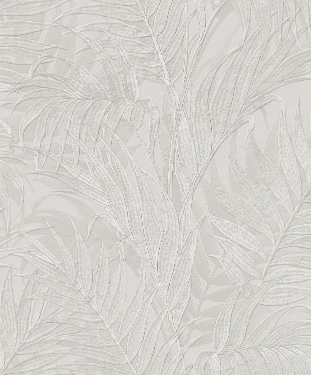 Grace Tropical palm leaf silver GR322101 Grace Tropical palm leaf silver GR322101