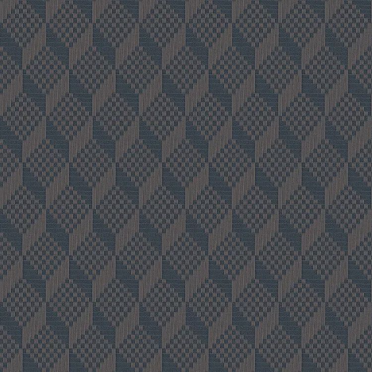 Grace 3D stitched cube charcoal GR322307 Grace 3D stitched cube charcoal GR322307