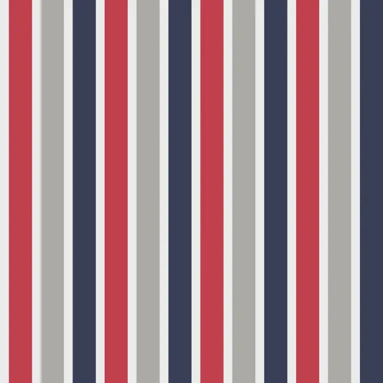 FC Joy- strepen blauw/rood/grijs 72076